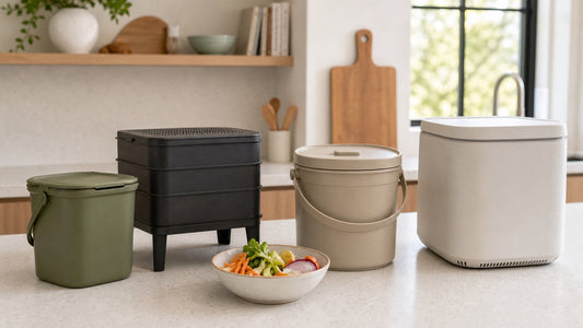 Four food-scrap management options for apartment residents