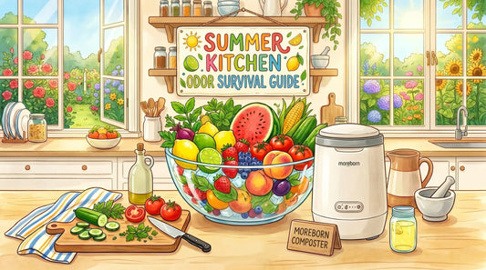 Summer Kitchen Odor Survival Guide: A 10-Minute Daily Routine