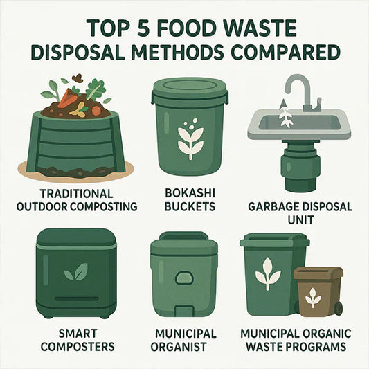 🌱 What Is The Best Food Waste Disposal Method? – Which One Should You Choose?