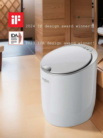 iF Award-Winning White Composter｜FCC/ETL Certified｜12L Capacity