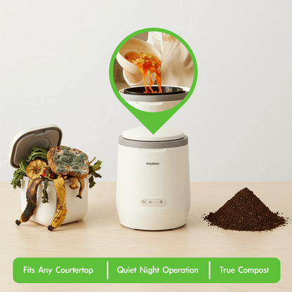Electric Kitchen Composter Food Recycler Self Composting Bin