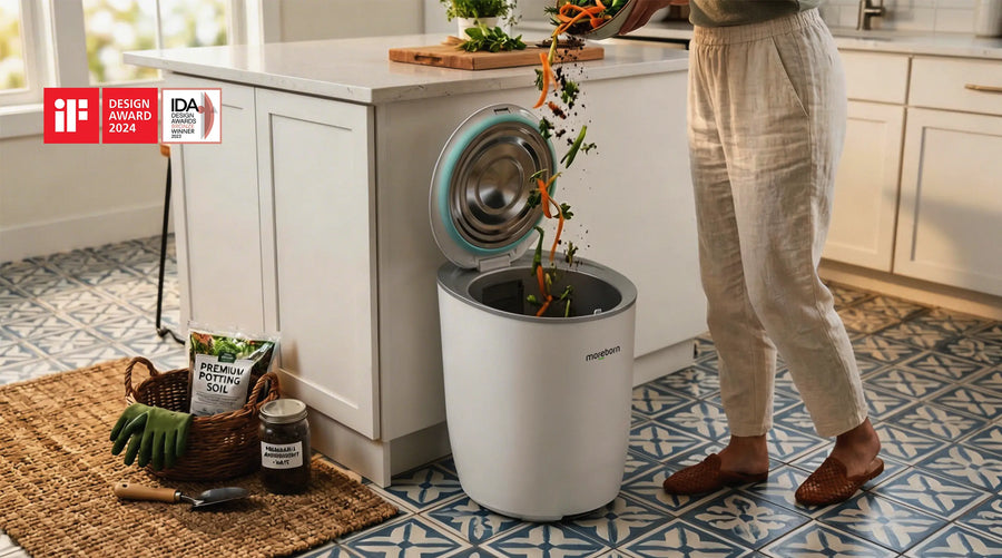 MB12 is for homes that want real compost as the payoff.